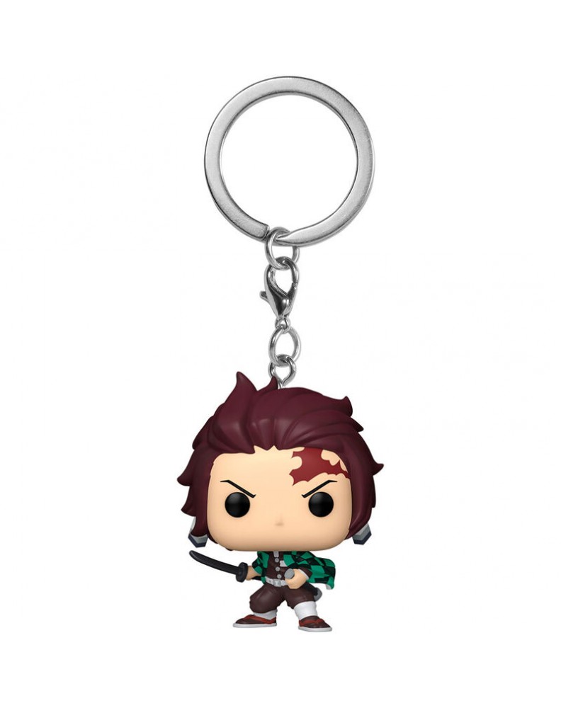 FUNKO POP DEMON SLAYER KIMETSU NO YAIBA TANJIRO KEYCHAIN