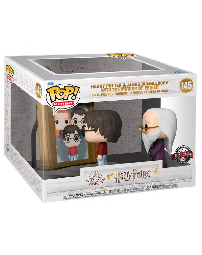 FUNKO POP! MOMENT HARRY POTTER - HARRY POTTER & ALBUS DUMBLEDORE THE MIRROR OF E