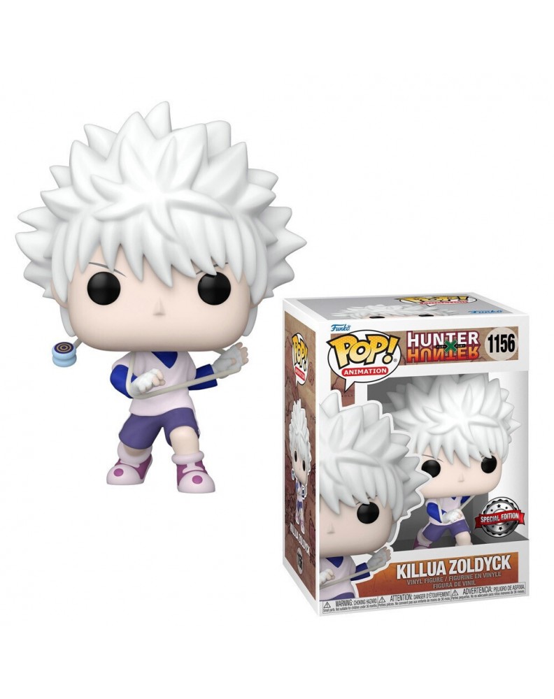 FUNKO POP! KILLUA ZOLDYCK CON YO-YO. HUNTER X HUNTER EXCLUSIVE