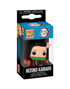 LLAVERO FUNKO POP DEMON SLAYER KIMETSU NO YAIBA NEZUKO KAMADO