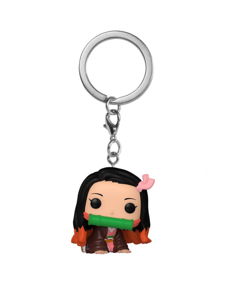 FUNKO POP KEYCHAIN DEMON SLAYER KIMETSU NO YAIBA NEZUKO KAMADO