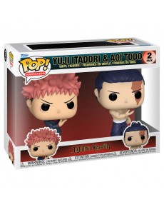 BLISTER 2 FIGURAS POP JUJUTSU KAISEN YUJI ITADORI & AOI TODO