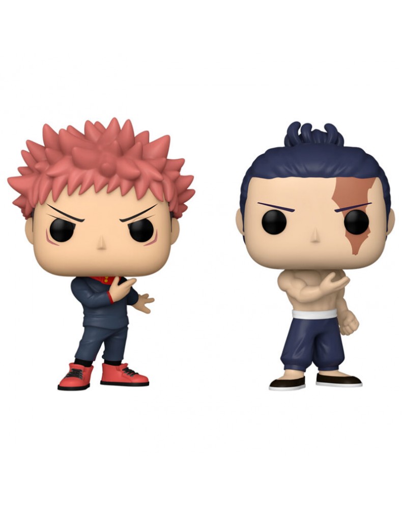 BLISTER 2 FIGURAS POP JUJUTSU KAISEN YUJI ITADORI & AOI TODO