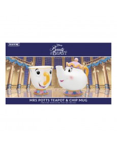 PACK TETERA MRS POTTS Y TAZA CHIP DISNEY LA BELLA Y LA BESTIA