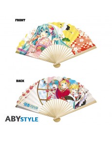 ABANICO HATSUNE MIKU HATSUNE MIKU & TWINS KIMONO