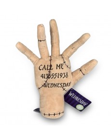 PLUSH HAND WEDNESDAY ADDAMS- THE THING- THE THING WEDNESDAY 25 CM