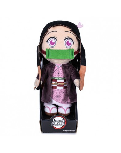 PELUCHE NEZUKO KAMADO -DEMON SLAYER- KIMETSU NO YAIBA- 27 CM DISPLAY