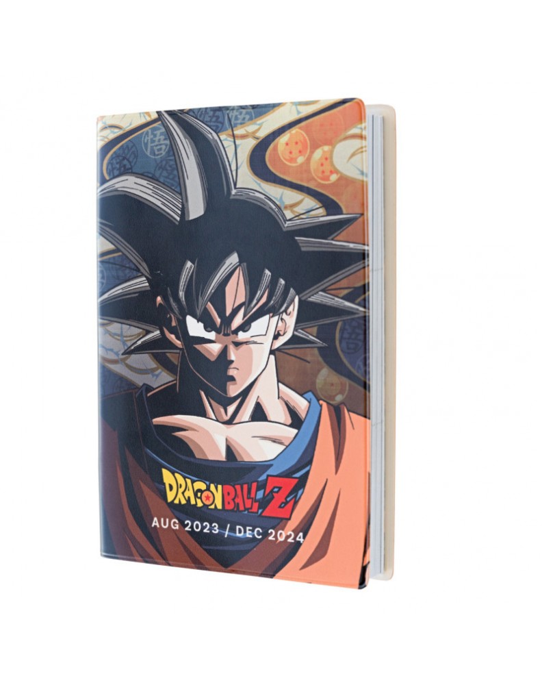 AGENDA ESCOLAR 2023/2024 SEMANA VISTA POCKET 17 MESES DRAGON BALL