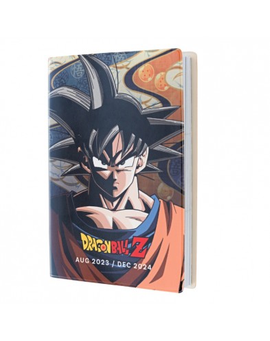 AGENDA ESCOLAR 2023/2024 SEMANA VISTA POCKET 17 MESES DRAGON BALL