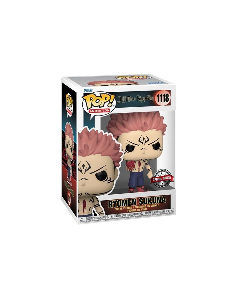 FUNKO POP! SUKUNA W/HEART (EXCLUSIVE) - JUJUTSU KAISEN