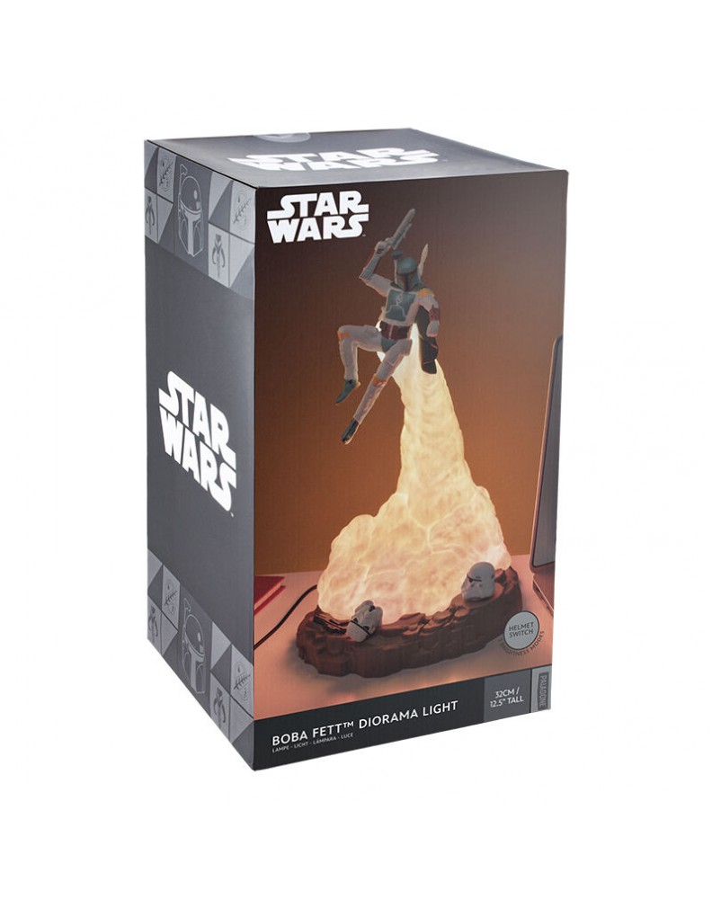 LÁMPARA DIORAMA STAR WARS BOBA FETT