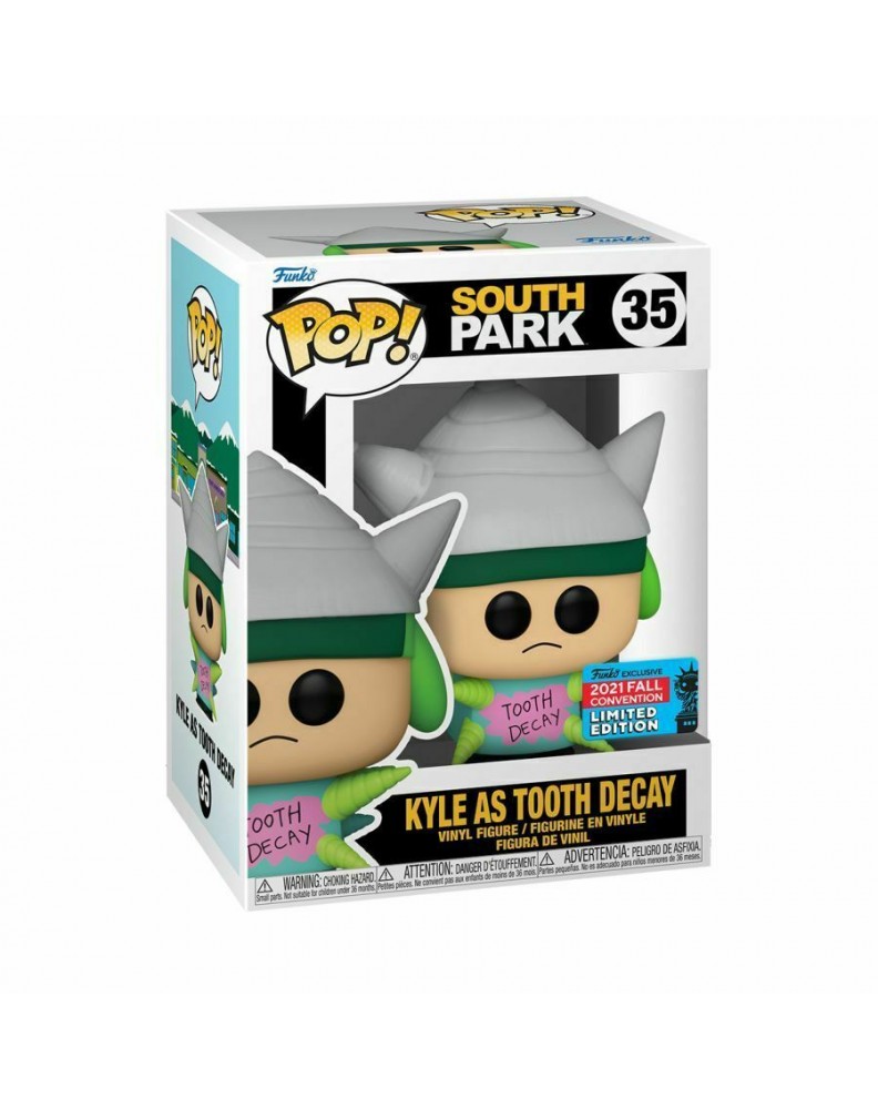 FUNKO POP ANIMATION: SOUTH PARK - KYLE AS TOOTH DECAY (METALLIC)(EXCL.)