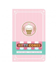 KITTY CONES HARDCOVER NOTEBOOK