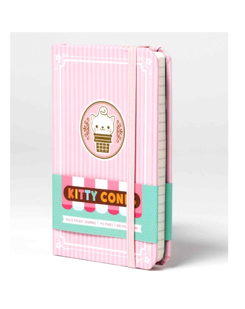 CUADERNO TAPA DURA KITTY CONES