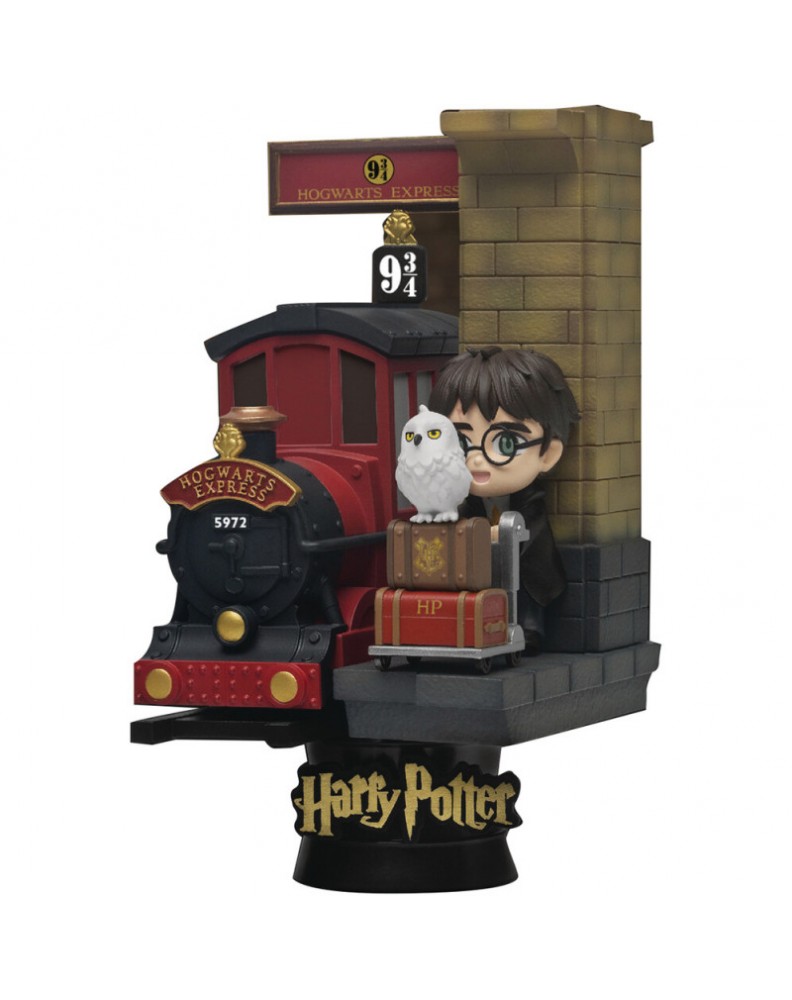 HARRY POTTER DIORAMA PVC D-STAGE PLATFORM 9 3/4 NEW VERSION 15 CM