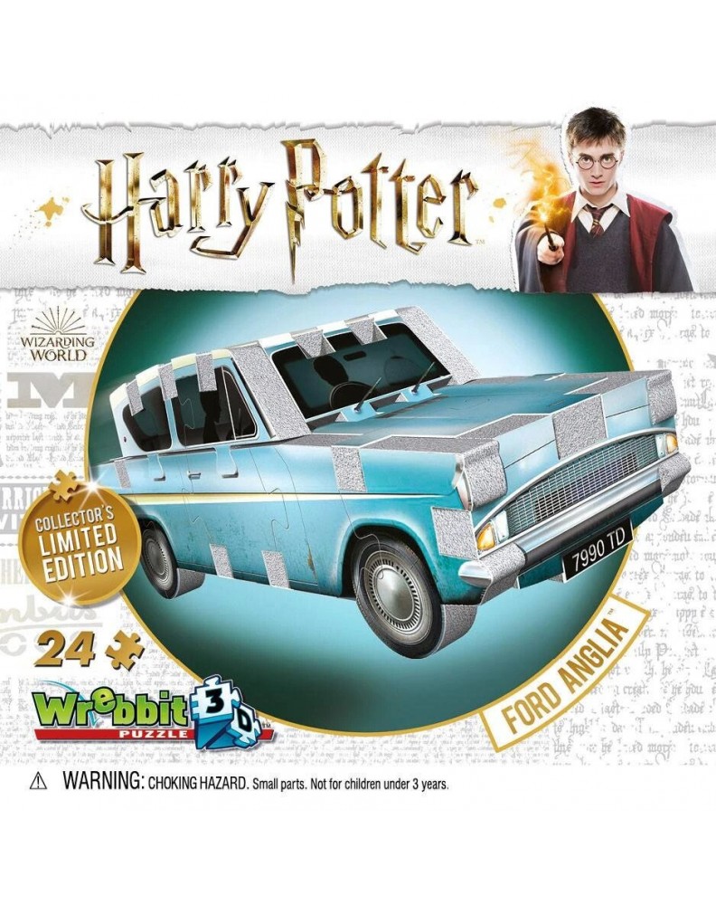 HARRY POTTER PUZZLE 3D WEASLEY FAMILY CAR FORD ANGLIA