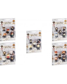 HARRY POTTER PACK OF 5 WIZARDING WORLD STAMPS 4 CM