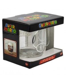 DOUBLE WALL GLASS MUG 290 ML SUPER MARIO YOUNG ADULT