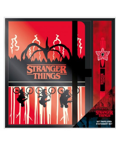 STRANGER THINGS PEN STATIONERY SET