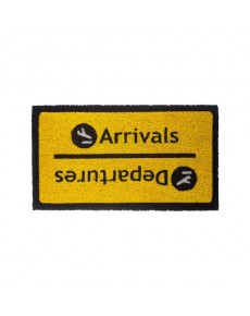 ARRIVALS/DEPARTURES DOORMAT