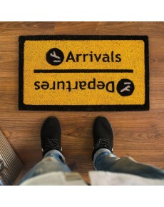 ARRIVALS/DEPARTURES DOORMAT