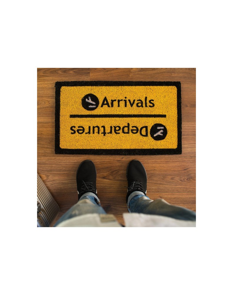 ARRIVALS/DEPARTURES DOORMAT