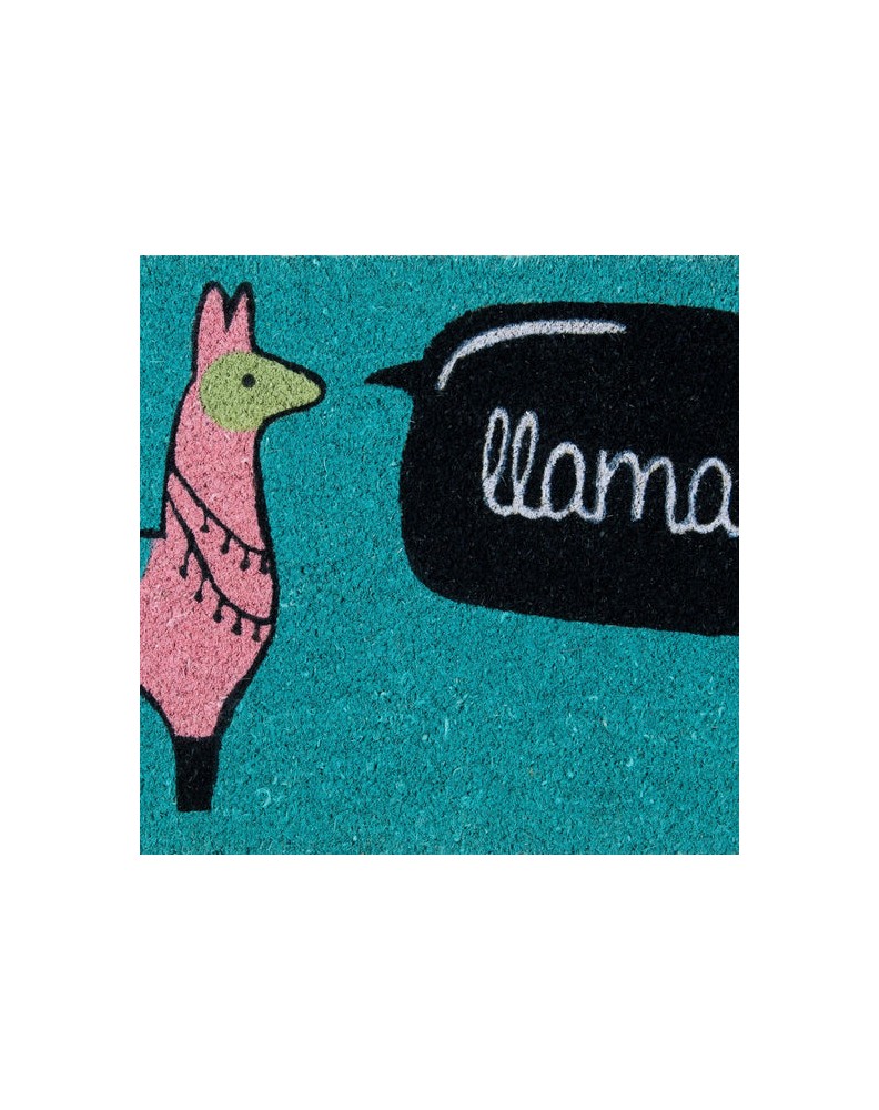 Felpudo Original Llama. Curiosite