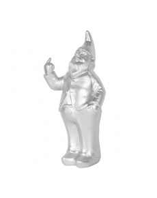 SILVER "GNOME" PIGGY BOX