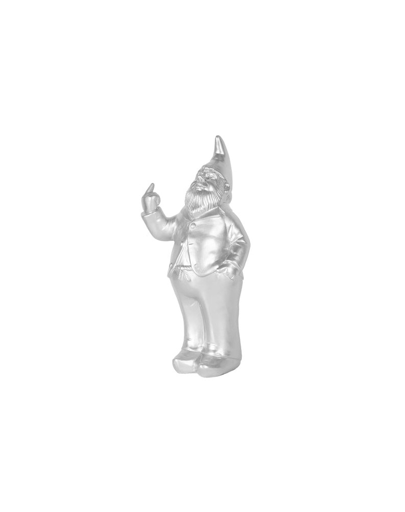 SILVER "GNOME" PIGGY BOX