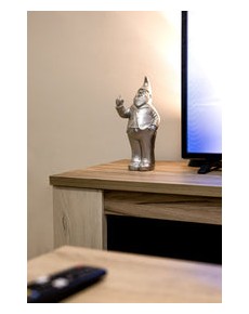 SILVER "GNOME" PIGGY BOX