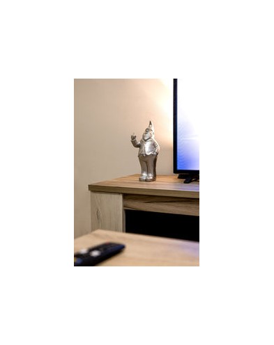 SILVER "GNOME" PIGGY BOX