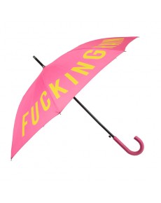 PINK "FUCKING RAIN" UMBRELLA