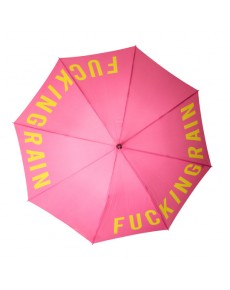 PINK "FUCKING RAIN" UMBRELLA