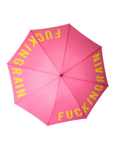PARAGUAS "FUCKING RAIN" ROSA