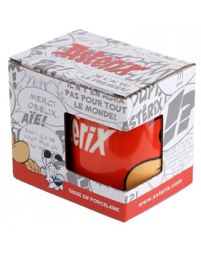 TAZA DE PORCELANA ASTERIX DE ASTERIX Y OBELIX