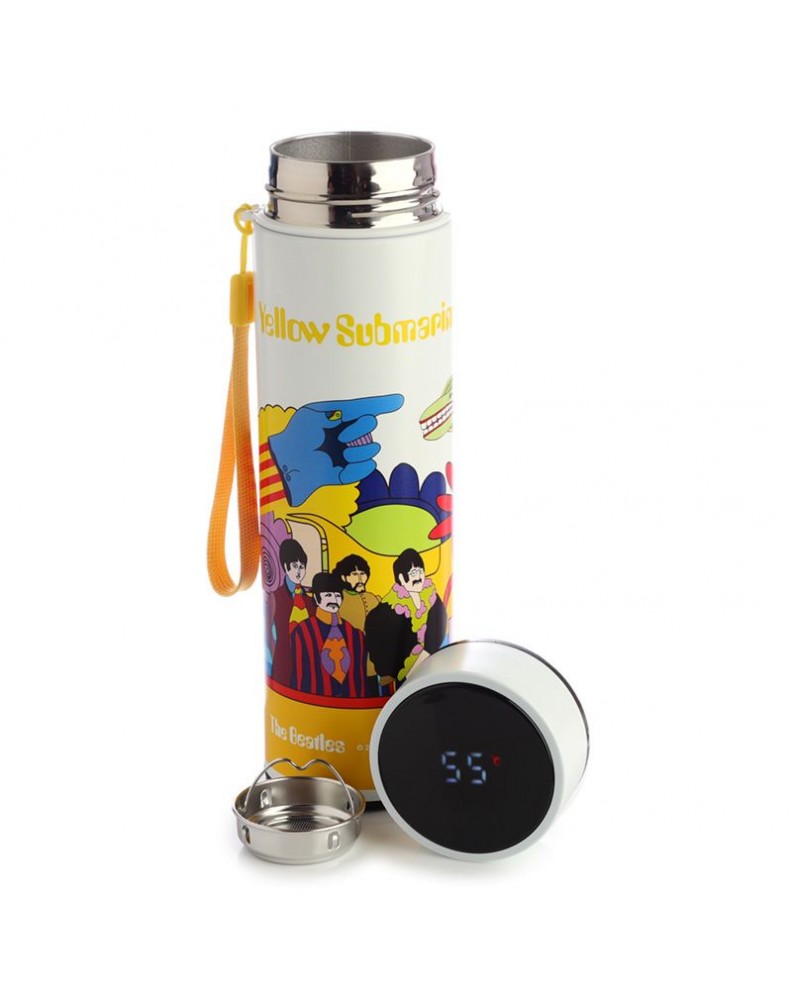 THERMO BOTTLE WITH YELLOW SUBMARINE THERMOMETERYELLOW SUBMARINE