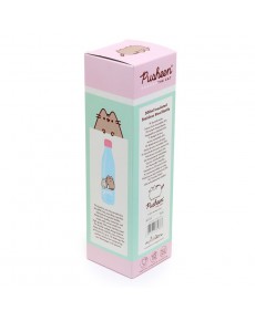 BOTELLA TERMICA DE ACERO INOXIDABLE GATO PUSHEEN GLOTON 500M1