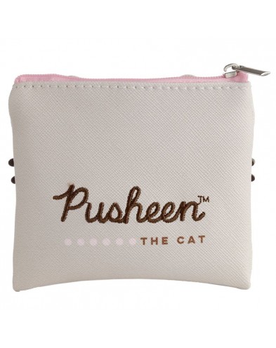 PUSHEEN CAT ZIPPER PURSE