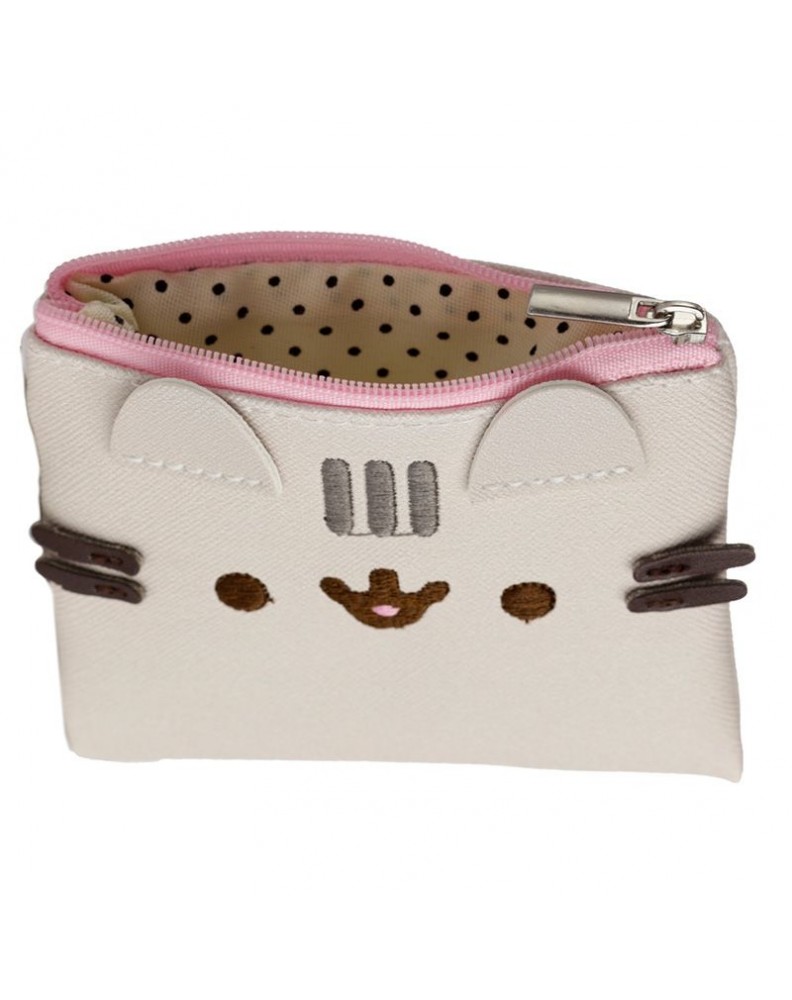 MONEDERO CON CREMALLERA GATO PUSHEEN