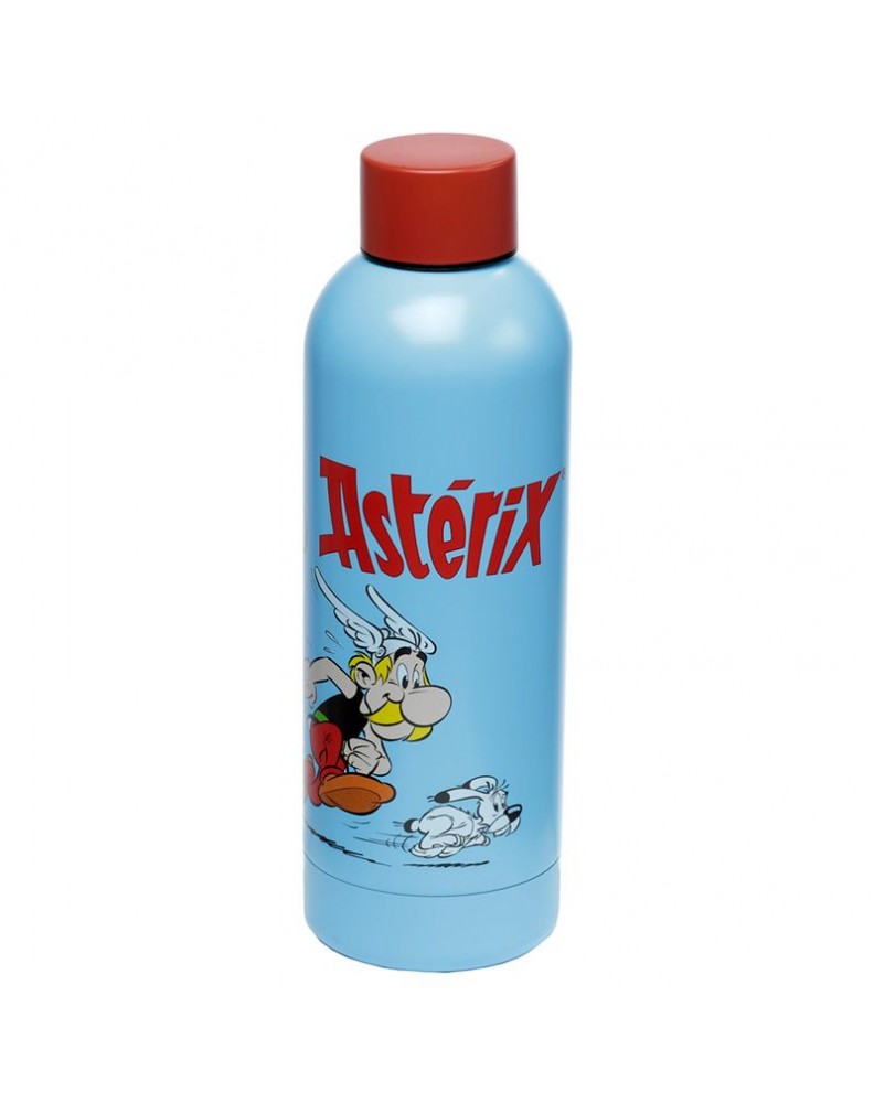 ASTERIX AND OBELIX BLUE STAINLESS STEEL THERMAL BOTTLE 530M1