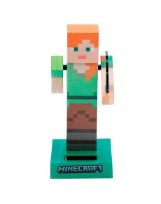 MUNECO SOLAR ALEX MINECRAFT