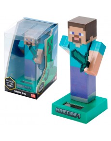 STEVE MINECRAFT SOLAR DOLL