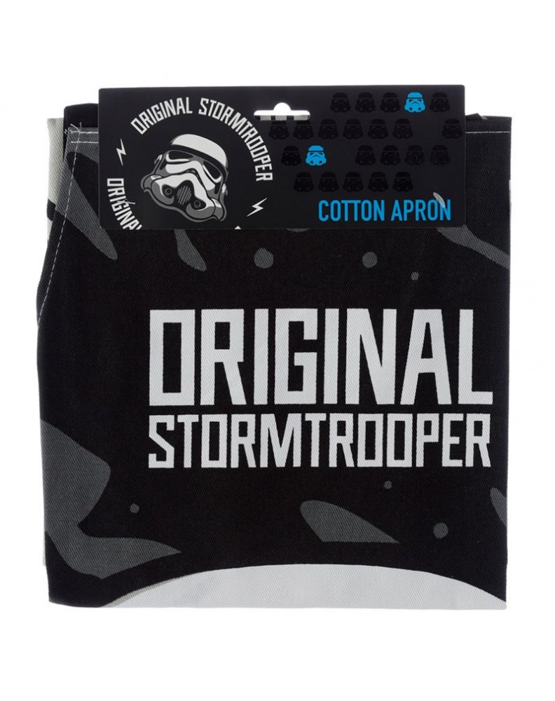 DELANTAL DE ALGODON STORMTROOPER SOLDADO IMPERIAL