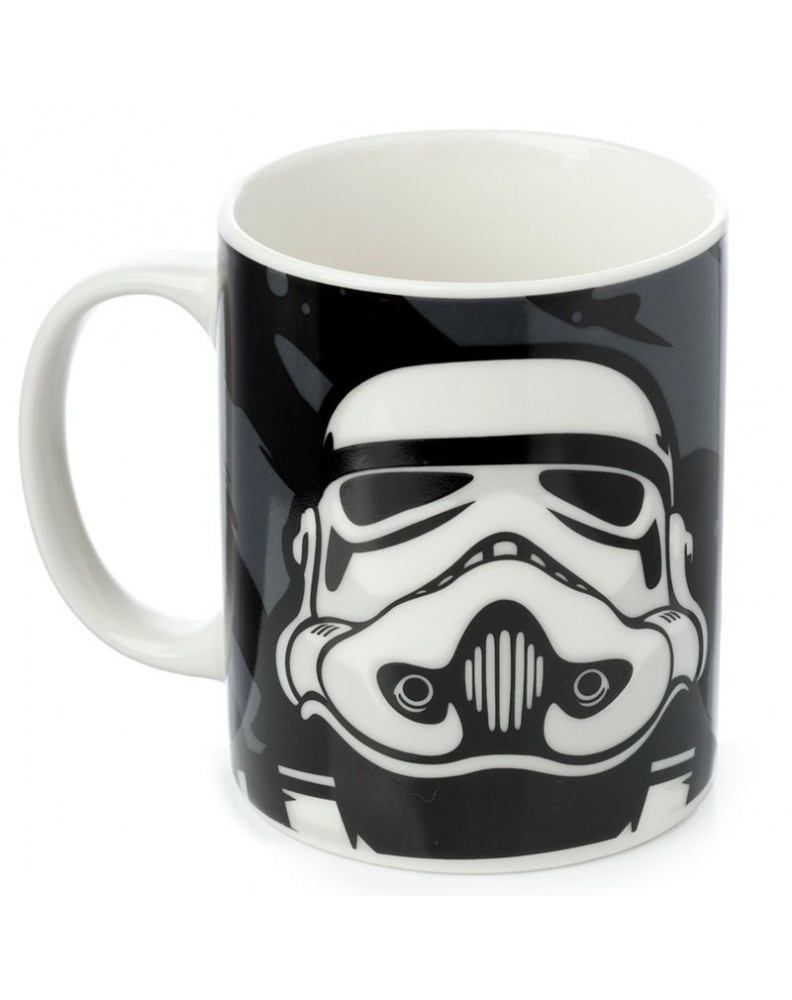 IMPERIAL STORMTROOPER BLACK PORCELAIN MUG