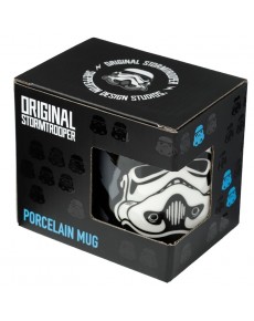 IMPERIAL STORMTROOPER BLACK PORCELAIN MUG