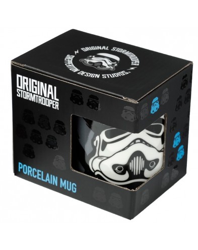 IMPERIAL STORMTROOPER BLACK PORCELAIN MUG