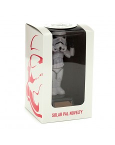 MUNECO SOLAR SOLDADO IMPERIAL STORMTROOPER PAZ