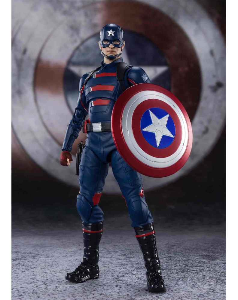 CAPTAIN AMERICA JOHN WALKER FIG 15CM MARVEL FALCON & WINTER SOLDIER S.H.FIGUARTS