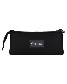 WEDNESDAY BLACK PENCIL CASE TRIPLE FAN 2.0 WEDNESDAY UNIFORM