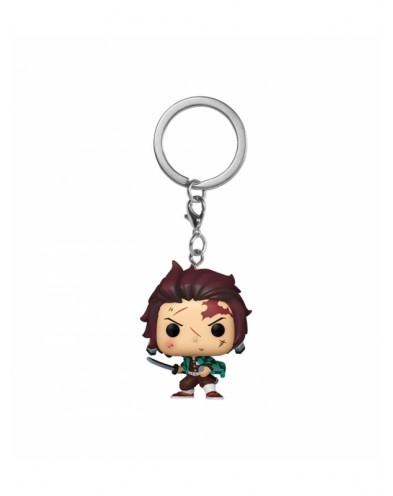 FUNKO POP! KEYCHAIN TANJIRO(BD) LLAVERO KIMETSU NO YAIBA